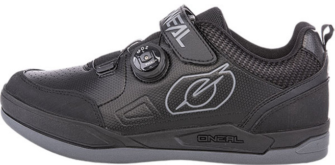 오닐 센더 프로 다이얼조임 방식 평페달 자전거신발, 블랙, 260