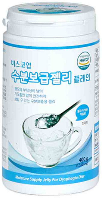 비스코업 수분보급젤리 (400g) 연하곤란환자용 플레인, 1개, 400g