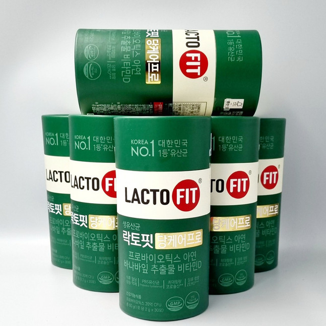 락토핏 종근당건강 당케어 프로 30p, 30회분, 6개