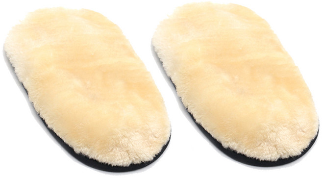 차량용 잘 닦이는 소프트 워시미트 양모 세차 장갑, 세차 양모미트, 2개