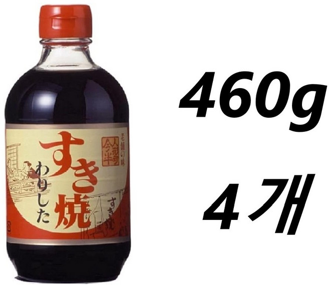 닌교쵸 이마한 스끼야끼소스 일본 타래 업소용 460g, 4개