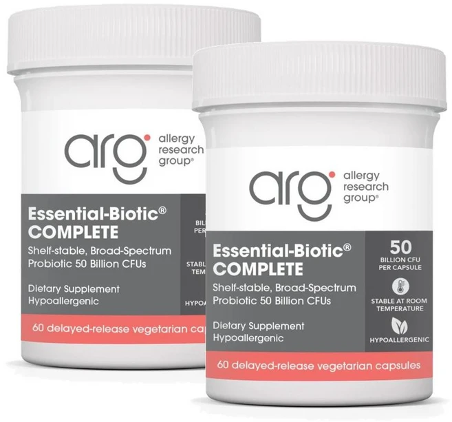 알러지리서치그룹 에센셜 바이오틱 컴플리트 캡슐 Allergy Research Group Essential-Biotic Complete, 2개 - 쿠팡