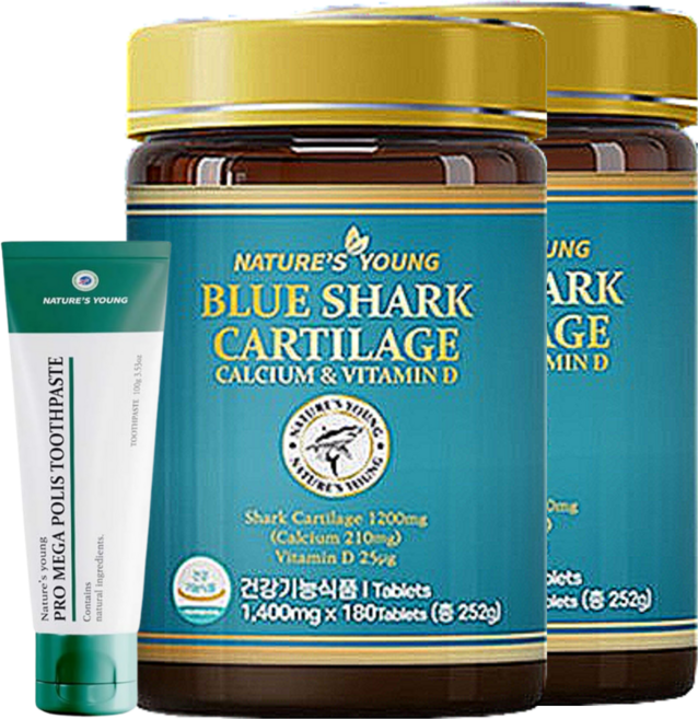 청새리 상어연골 호주산 고함량 콘드로이친 1200mg 호주 콘드로이틴 콘트로이친 180정 캡슐, 6개