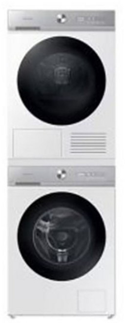 [삼성] 비스포크 슬림 드럼 세탁기(13kg) + 건조기(10kg) 화이트 WW13BB844DGH1S