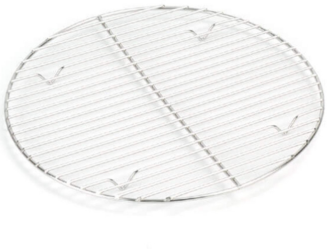 KO 키친쿡 돈까스 전문점용 - 원형 망 ~ 스텐 튀김 받침대 에어후라이망, 1개