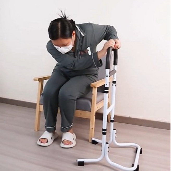 유통피아 높이 조절 노인 환자용 기립 보조기, 1개