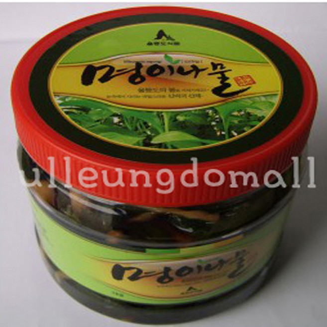 [울릉물산] 울릉도 자연산 100% 명이나물 절임 (장아찌) 1.0kg 생산자 직배송 울릉도명이나물 명이나물 산마늘 절임, 2kg, 2개