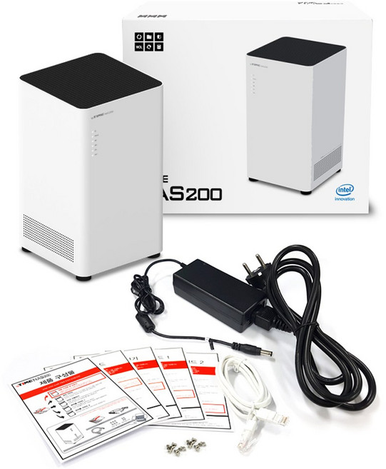 ipTIME NAS200 2베이 네트워크 스토리지 나스 하드미포함