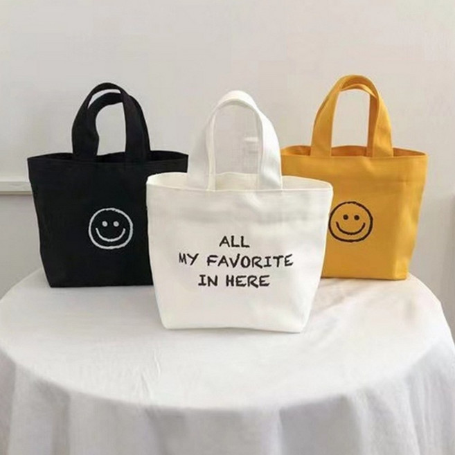 다용도 보조 신발 주머니 가방 캔버스 에코백