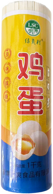 <수란유통> 뤼솽춘 계란풍미 국수 넓은 건면 (6mm) 1kg 1개