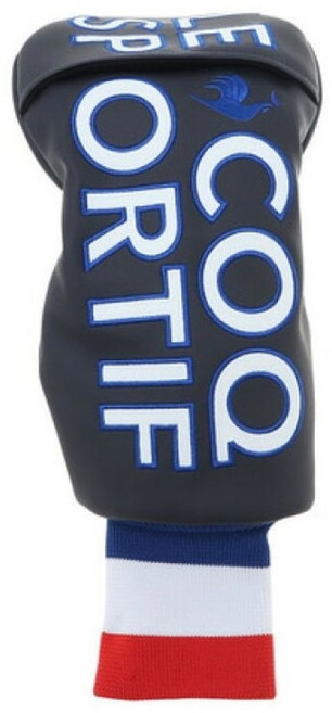 Le Coq Sportif Golf 公雞開球木桿套（男女通用）高爾夫球桿保護套, 1個, 軍藍色, 軍藍色