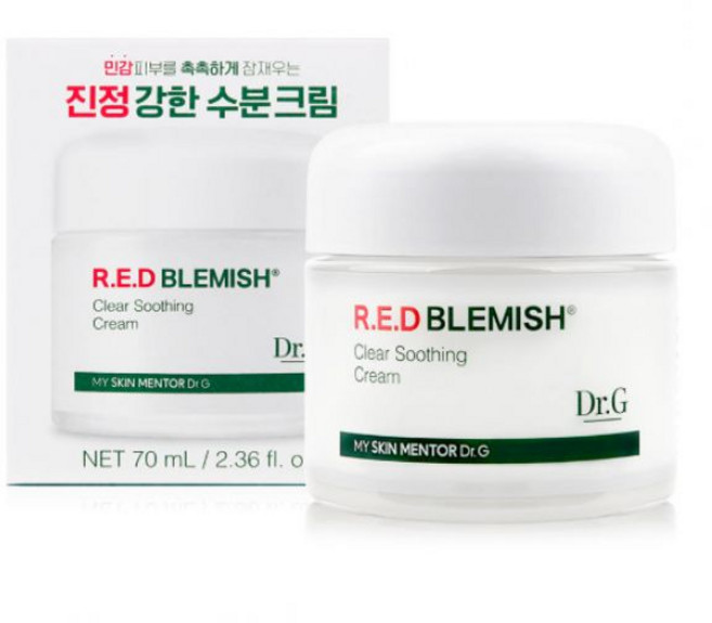 닥터지 레드 블레미쉬 클리어 수딩 크림, 70ml, 1개