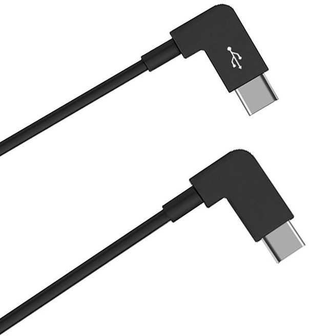 1피트 USB C-USB C 리모컨 케이블 (iPhone 17/16/15 DJI RC-N1/RC Pro/Mini 4 Pro/Mavic 3/Air 2S/Mavic Air 2 호, 1피트 USB C-USB C 리모컨 케이블 (iPhon