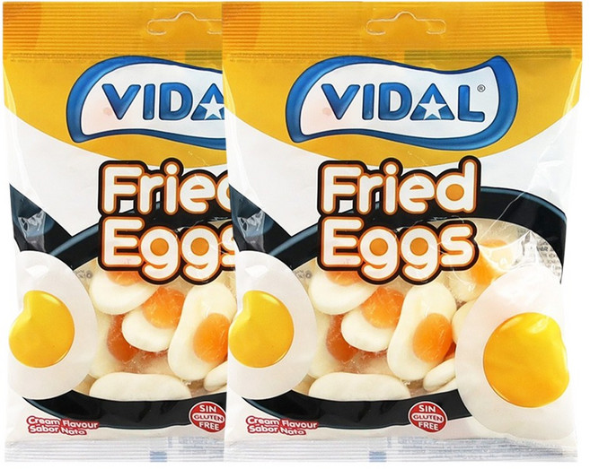 비달 에그 모양 구미 90g, 2개