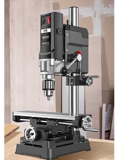 밀링머신 소형 미니 디지털 드릴링 머신 보루방 탁상, 800W드릴, 1개
