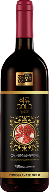 네오보감 석류 농축액 벌크 포장, 1개, 750ml