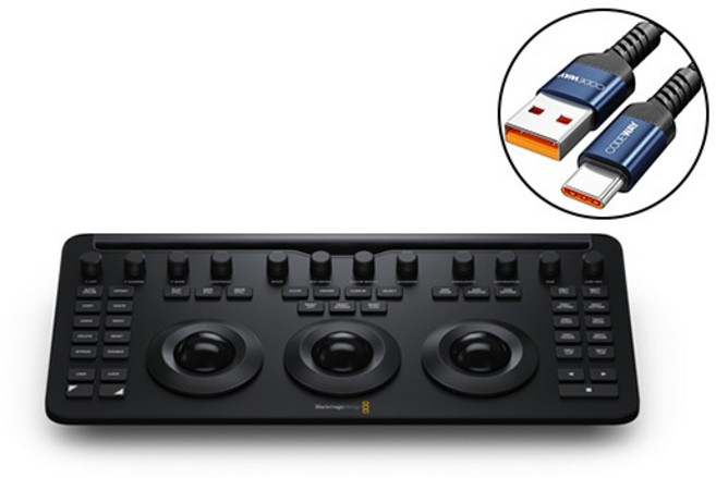 Blackmagic-Design 블랙매직 다빈치 리졸브 마이크로 컬러패널 영상편집 / 방송 제어장비, 1개