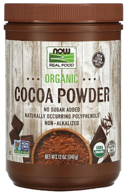 나우푸드 오가닉 코코아 파우더 340g, 1개, 1개입 - 쿠팡