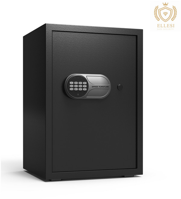[ELLESI] 엘르시금고 ELS-50H 블랙 터치식 가정용 개인금고, 화이트