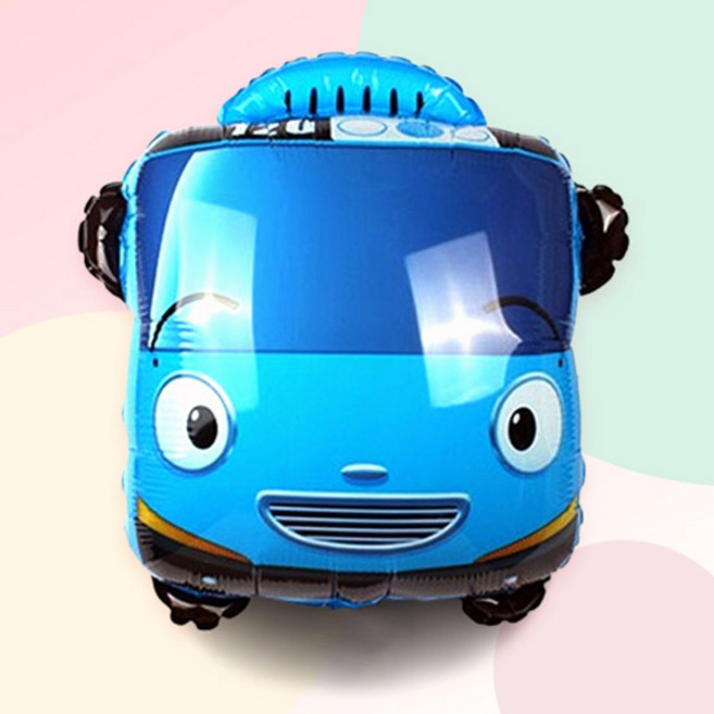 [예쁨주의지호] 중대형 자동차풍선 / 비행기풍선 / 덤프트럭 / 경찰차풍선/ 스쿨버스 / 소방차 / 신호등 교통, CA_점보풍선_타요