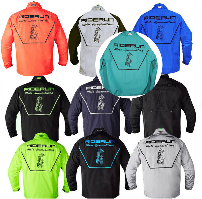 라이더런 바람막이 자켓 사계절 오토바이 자전거 바람막이 (비니사은품증정), 라이더런자수/네온, XS