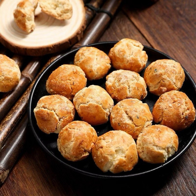 【台灣上青】榴槤一口酥 點心 200克/500克/1000克, 1個, 台灣上青榴槤一口酥,200克