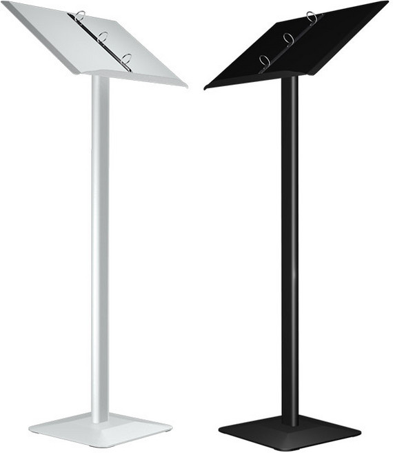 카페 매장 입구 메뉴판 거치대 입구 스탠드 안내판 광고판, 블랙