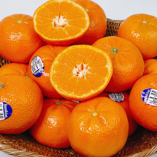 [한정수량]미국 썬키스트 감귤 만다린 고당도선별 과즙폭탄, 1박스, 9kg