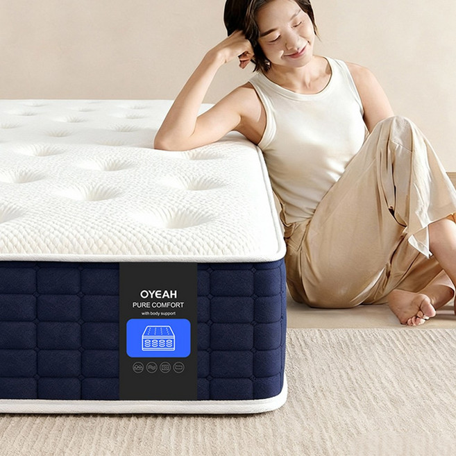 슈퍼 하이브리드 스프링 침대는 설치 없이 열어서 사용할 수 있습니다 컴포트 매트리스, 200mm, 중간