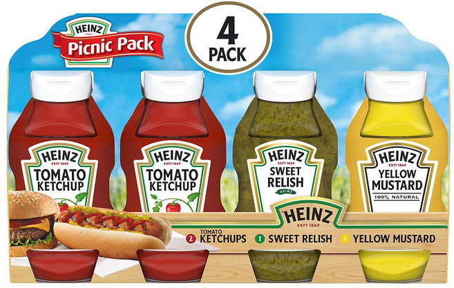 Heinz 하인즈 피크닉 팩 소스