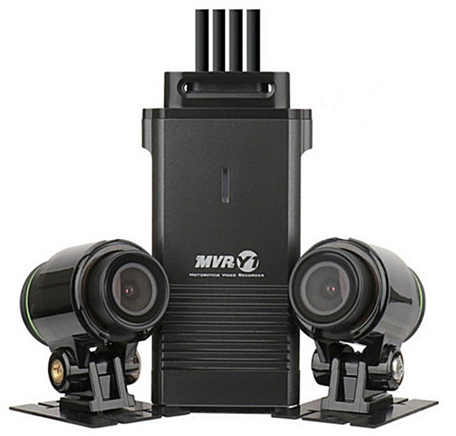 국산 지넷 바이크 블랙박스 오토바이 2채널 MVR Y1+동글세트 본체 방수 FHD 32G