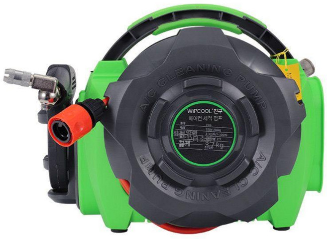 에어컨 세척기 고압 청소 에어컨세척기 핑거젯파워 고압건 분사기 워터, B. 마키타 18V 배터리용 시트