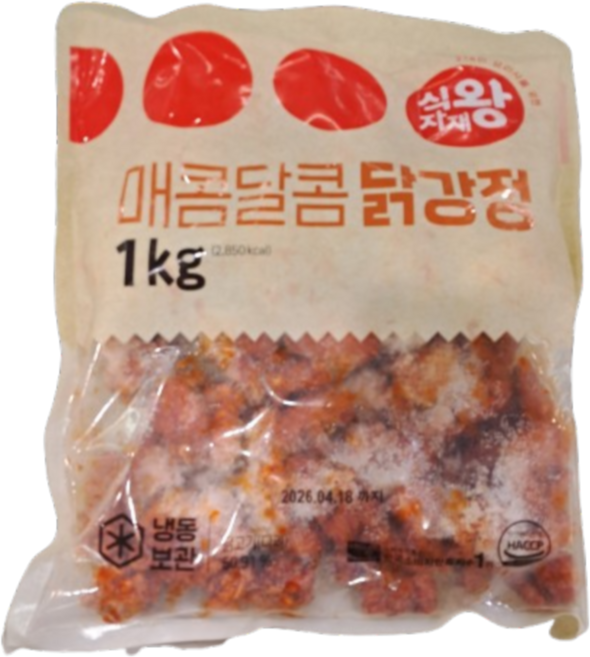 푸디스트 식자재왕 매콤달콤닭강정 동해식품, 20개, 1kg