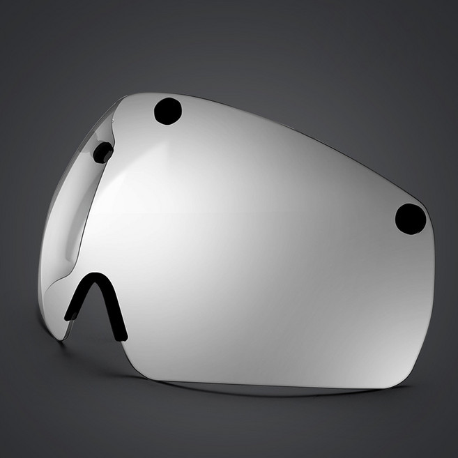 시그니처베이지 자전거 헬멧 고글 렌즈 단품 YPZ131, 변색, 1개