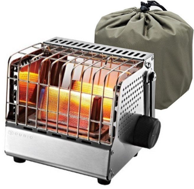 코베아 국내산 캠핑용 낚시 큐빅 가스 히터 난로