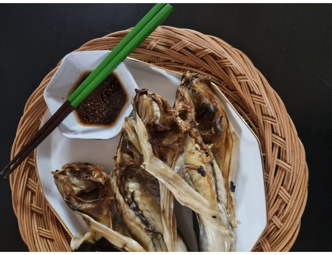 국내산 살짝말린 복어 430g (밀복1~2미), 1세트