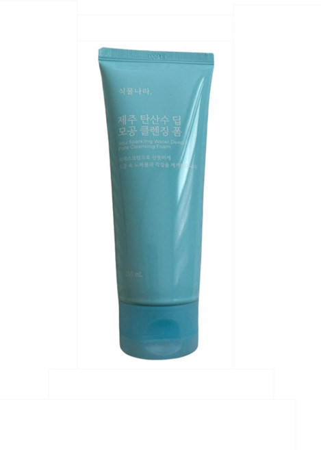 [블리샵]식물나라 제주 탄산수 모공 딥 클렌징폼 150ml, 1개