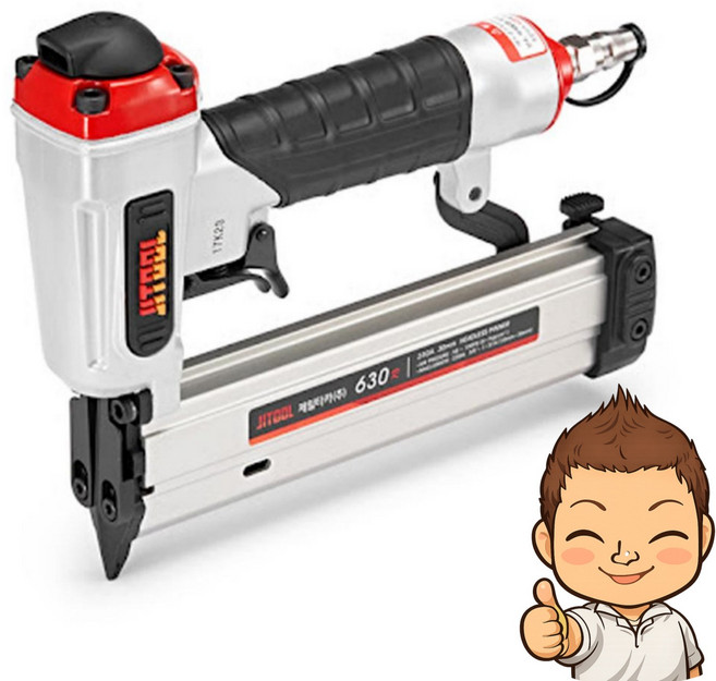 제일타카 정품 630R 실타카 JiT-630R 타카총 인테리어 몰딩용 에어타카, 1개