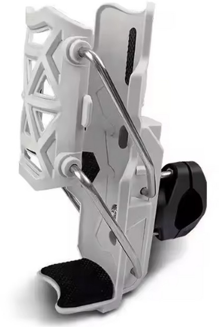 킹콩 핸들바 크래쉬바 오토바이 자전거 대형 물통 음료 컵홀더 거치대, 화이트