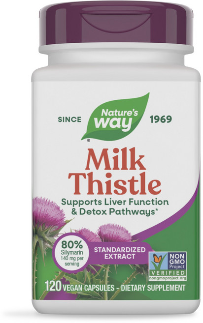 네이쳐스웨이 밀크 시슬 비건 캡슐, 120정, 1개