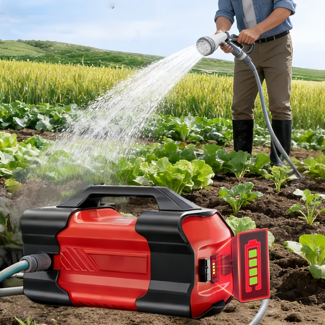 Mochae 충전식 양수기 농업용 펌프 소형 워터펌프 고성능 산업용 세차용 고압 분무기 자동 수중 펌프 원예 관개 배수 모터, A형, 1개