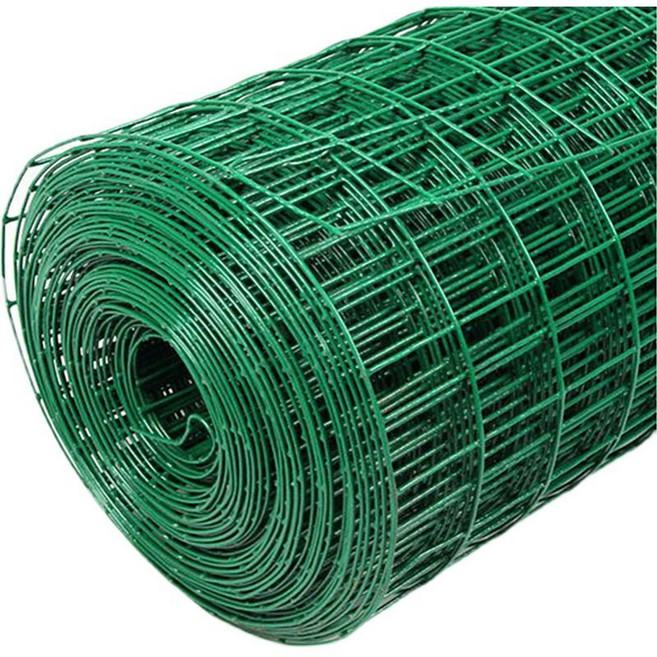 철망 울타리 휀스 축사 안전망 경계망 닭장 방형망, 피콕블루 1x30m 6cm 구멍 2.6 두께, 1개