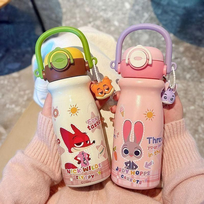 주디 닉 보온병 물통 텀블러 스텐 머그잔 보온보냉병 500ml, 주디 550ml