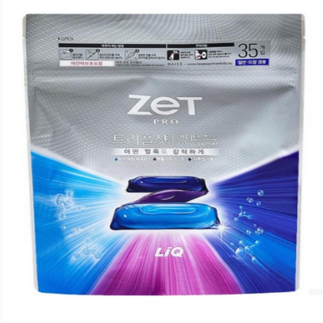 리큐 제트 프로 트리플샷 액티브효소 캡슐세제, 35개입, 9개