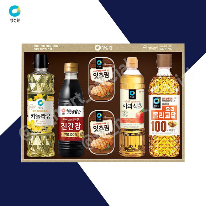 청정원선물세트 스페셜 S호x4세트(1BOX) +선물용 가방 / 명절선물, 2세트