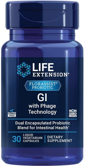 라이프익스텐션 플로라시스트 GI 리퀴드 베지테리안 캡슐, 1개, 30정 - 쿠팡