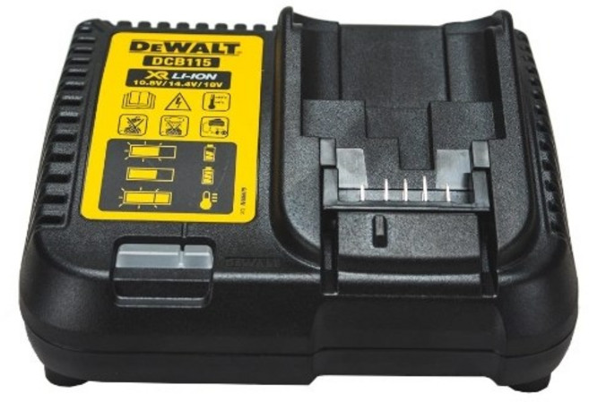 DeWALT 디월트 리튬이온 배터리 충전기 10.8V 12V 14.4V 18V 20V 작고빠른충전, 1개