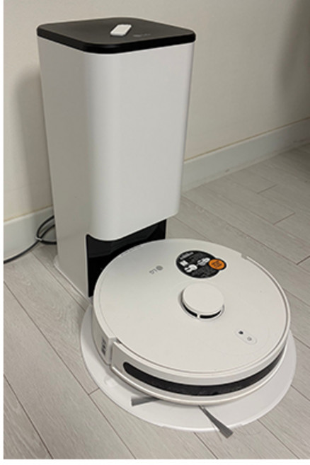 LG 코드제로 오브제컬렉션 R5 흡입+물걸레, 에센스 화이트, RO585HGH