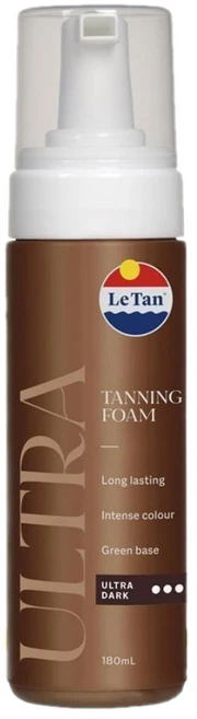 호주 르텐 클래식 울트라 다크 셀프 태닝 폼 Le Tan Classic Tan Self Tanning Foam Ultra Dark, 1개, 180ml - 쿠팡