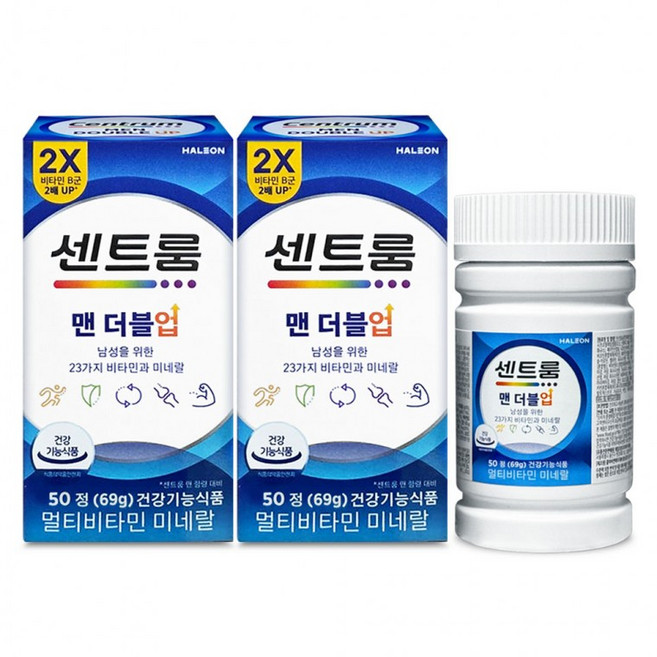 추석 한가위센트룸 맨 더블업 50정 2개, 1개, 1정
